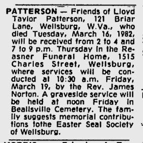Lloyd Patterson obit